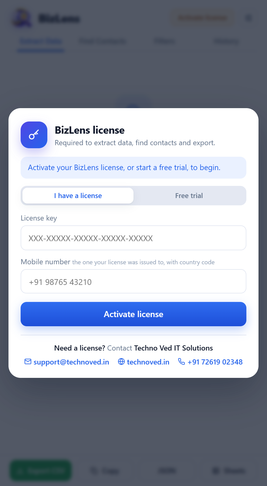 Install & activate